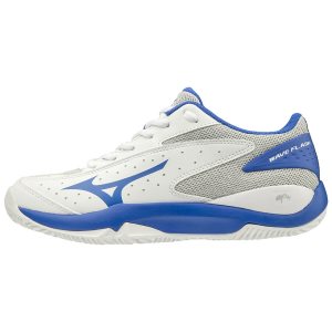 Mizuno Wave Flash CC Παπουτσια Τενις Γυναικεια - Ασπρα/Μπλε